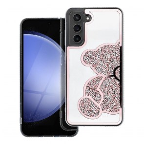 Pouzdro TEDDY BEAR pro SAMSUNG A13 4G růžové