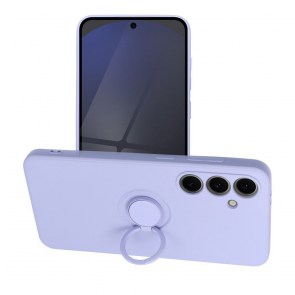 Pouzdro SILICONE RING pro SAMSUNG S24 FE violet