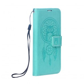 MEZZO Pouzdro na knihy pro SAMSUNG A16 5G dreamcatcher zelené